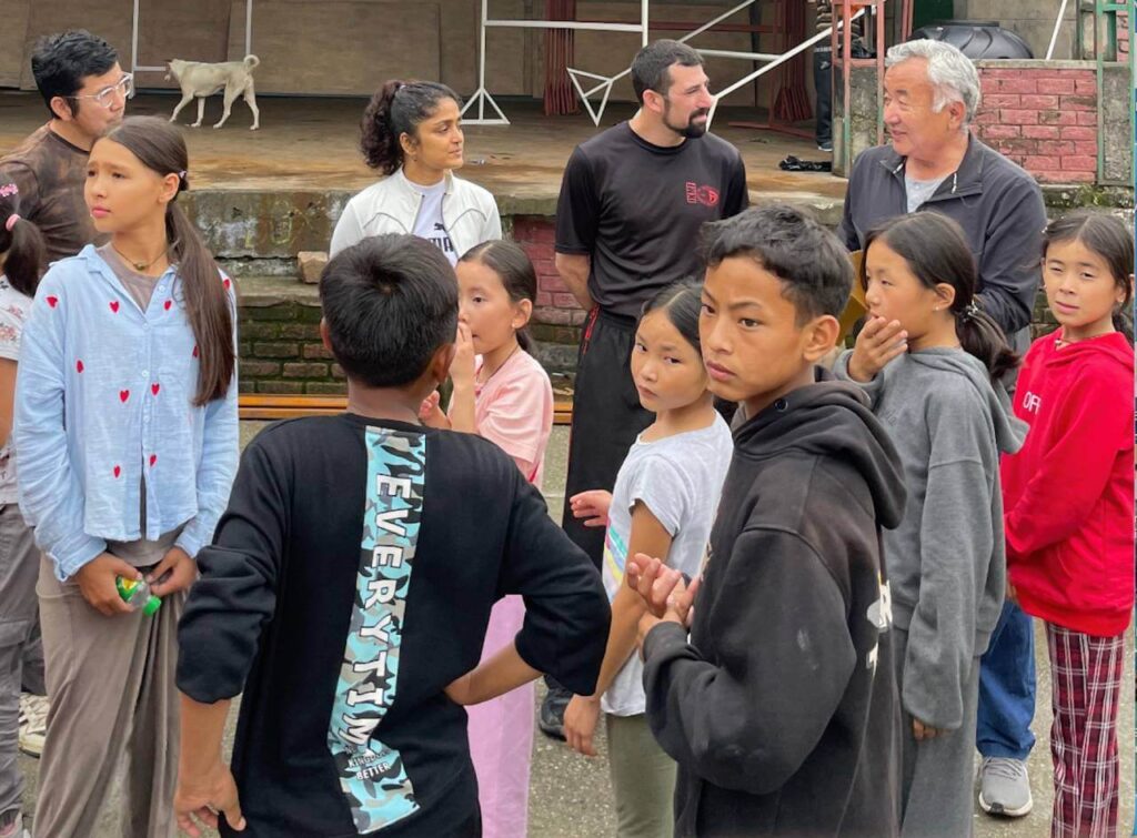 Tibetan Children's Village, Martial Arts Training, Dharamshala, Himachal Pradesh, India