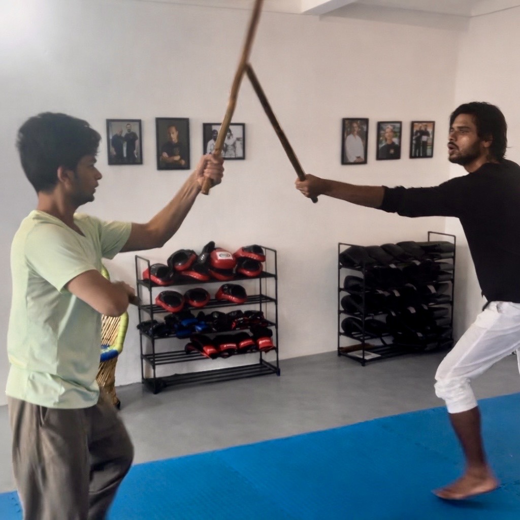 Filipino Martial Arts Class, Himalayan Academy of Martial Arts, Dharamshala, Himachal Pradesh, India