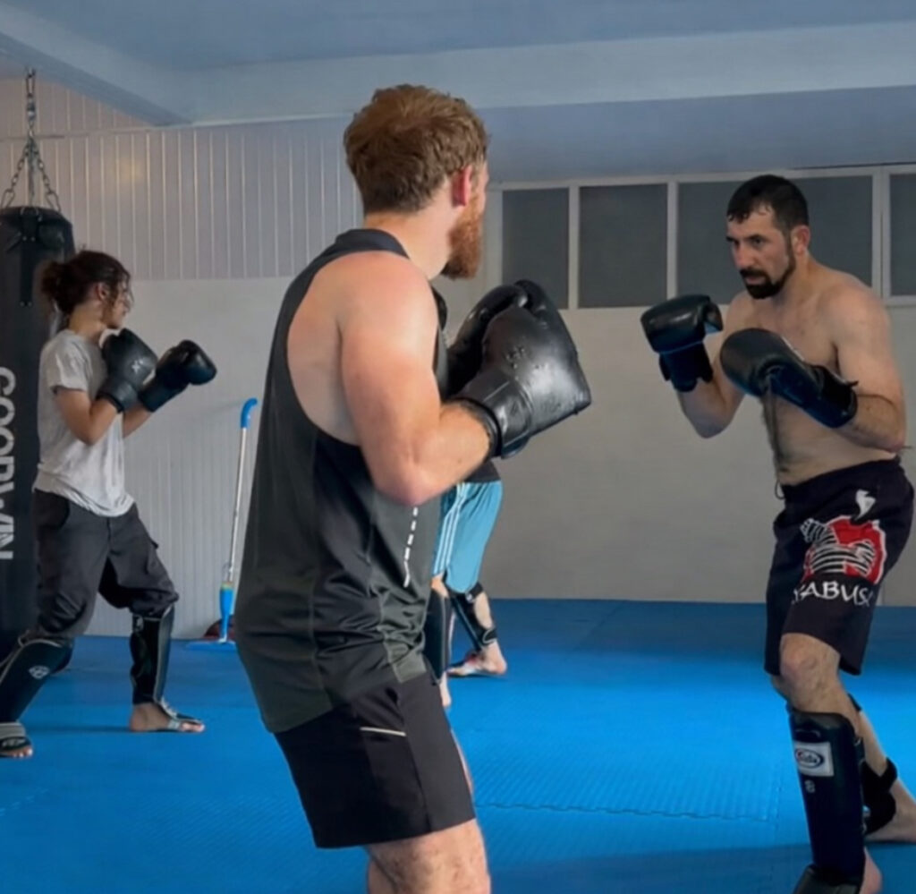 Martial Arts Sparring Class, Himalayan Academy of Martial Arts, Dharamshala, Himachal Pradesh, India